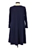 Alya Solid Blue Casual Dress Size S - photo 2