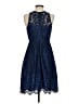 Blithe Stars Blue Cocktail Dress Size 4 - photo 2