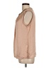 Adiva 100% Polyester Tan Sleeveless Blouse Size L - photo 5