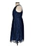 Blithe Stars Blue Cocktail Dress Size 4 - photo 5