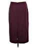 Halogen Solid Burgundy Formal Skirt Size Med Petite - photo 2