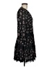APRICOT Floral Black Cocktail Dress Size 6 - photo 4