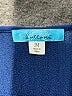 Buttons Blue Sleeveless Blouse Size M - photo 7