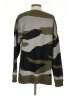 Hayden 100% Acrylic Camo Green Pullover Sweater Size S - photo 2