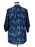 Notations Blue 3/4 Sleeve Blouse Size 1X - photo 2