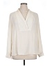 HD in Paris 100% Polyester Ivory Long Sleeve Blouse Size 16 - photo 1