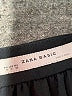 Zara Basic 100% Polyester Solid Black Casual Dress Size M - photo 4