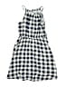Epic Threads 100% Rayon Checkered-gingham Blue Dress Size M (kids) - photo 1