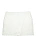 Anne Klein 100% Polyester Solid Ivory Skort Size L - photo 1