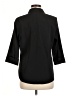 Foxcroft Black 3/4 Sleeve Button-Down Shirt Size 8 - photo 2