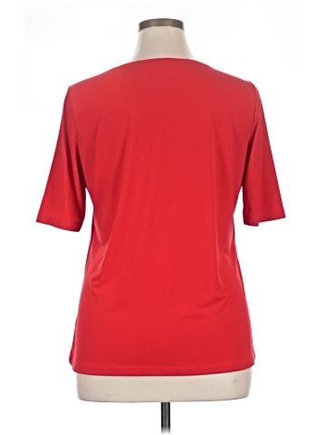 Susan Graver Short Sleeve T-Shirt (view 2)