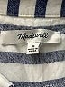 Madewell Stripes Blue Sleeveless Button-Down Shirt Size M - photo 7