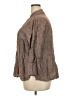 Harve Benard Brown 3/4 Sleeve Button-Down Shirt Size 2X - photo 5