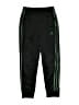 Adidas 100% Polyester Black Track Pants Size 8 - photo 1