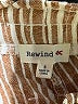 Rewind Stripes Gold Shorts Size S - photo 3