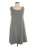 Cato Chevron-herringbone Gray Casual Dress Size 8 - photo 1