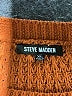 Steve Madden 100% Polyester Color Block Orange Pullover Sweater Size XL - photo 7