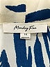Monday Fun 100% Polyester Print Ivory Sleeveless Blouse Size 1X - photo 7