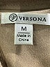 Versona Tan Sleeveless Top Size M - photo 7