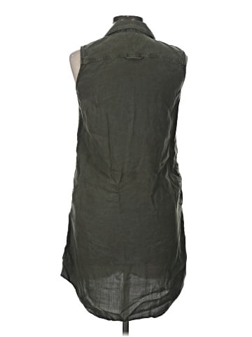 Velvet Heart Sleeveless Button-Down Shirt (view 2)