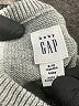 Baby Gap 100% Cotton Gray Pullover Sweater Size 6-12 mo - photo 3
