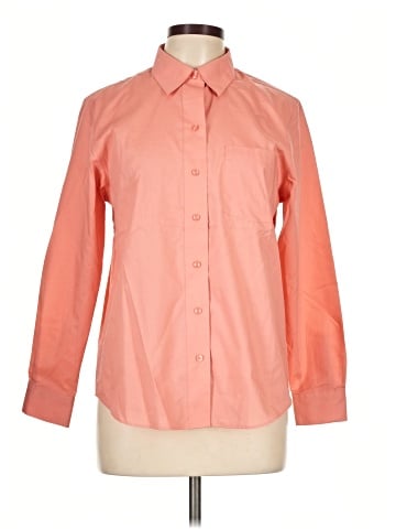 Foxcroft Long Sleeve Button-Down Shirt (view 1)