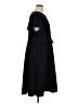 eShakti 100% Polyester Solid Black Casual Dress Size M (estimated) - photo 4