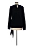 Moulinette Soeurs Blue Black Long Sleeve Blouse Size L - photo 2