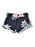 Lagaci 100% Polyester Floral Blue Shorts Size S - photo 2