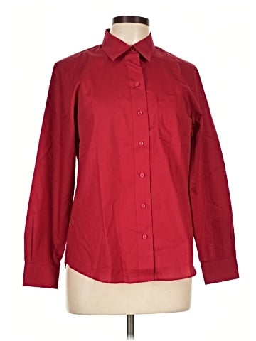 Foxcroft Long Sleeve Button-Down Shirt (view 1)