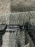 Bershka Plaid Gray Casual Pants Size S - photo 4
