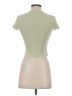 Uniqlo Green Short Sleeve Turtleneck Size XS - photo 2