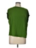 T Tahari 100% Polyester Green Short Sleeve Top Size L - photo 1