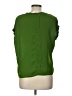 T Tahari 100% Polyester Green Short Sleeve Top Size L - photo 2