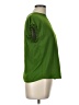 T Tahari 100% Polyester Green Short Sleeve Top Size L - photo 4