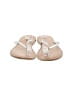 Old Navy Silver Flip Flops Size 8 - photo 2