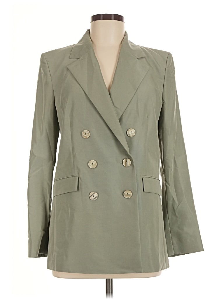 Mng Blazer Jacket In Green