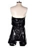 Hot & Delicious 100% Polyester Metallic Black Romper Size L - photo 2