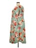 Reba Floral Teal Casual Dress Size 3X - photo 5