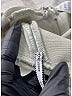 Herve Leger Metallic Silver Cocktail Dress Size XS - photo 8