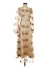 Unbranded 100% Polyester Tan Cocktail Dress Size S - photo 1