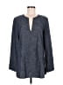 J.Crew Blue Long Sleeve Blouse Size M (estimated) - photo 1