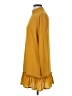 Missguided 100% Polyester Yellow Casual Dress Size 4 - photo 5