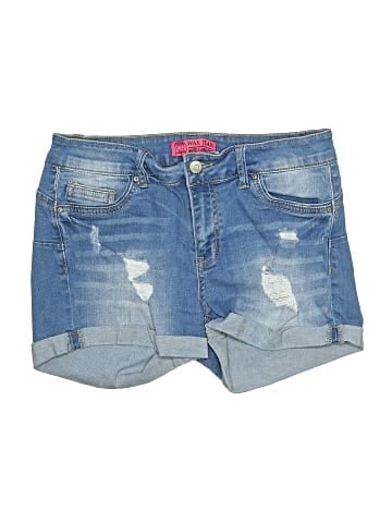 Wax Jean Denim Shorts (view 1)