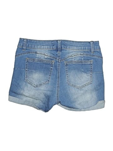 Wax Jean Denim Shorts (view 2)