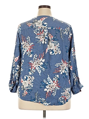 Meri Skye 3/4 Sleeve Blouse (view 2)