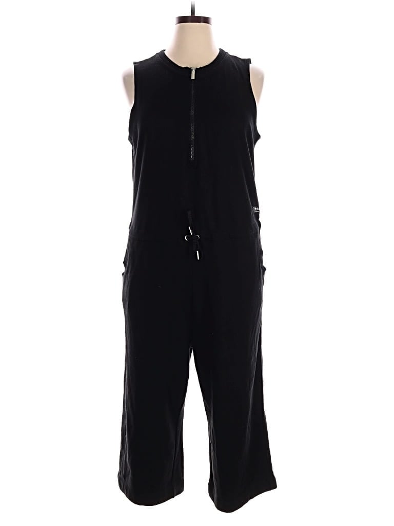 Pre-owned Calvin Klein Performance Jumpsuit In Black