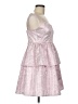 TCEC 100% Polyester Pink Cocktail Dress Size M - photo 4
