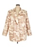 ELOQUII Print Ivory Blazer Size 18 Plus - photo 1