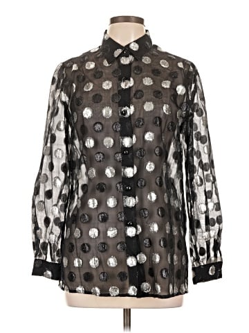 Leslie Fay Long Sleeve Blouse (view 1)